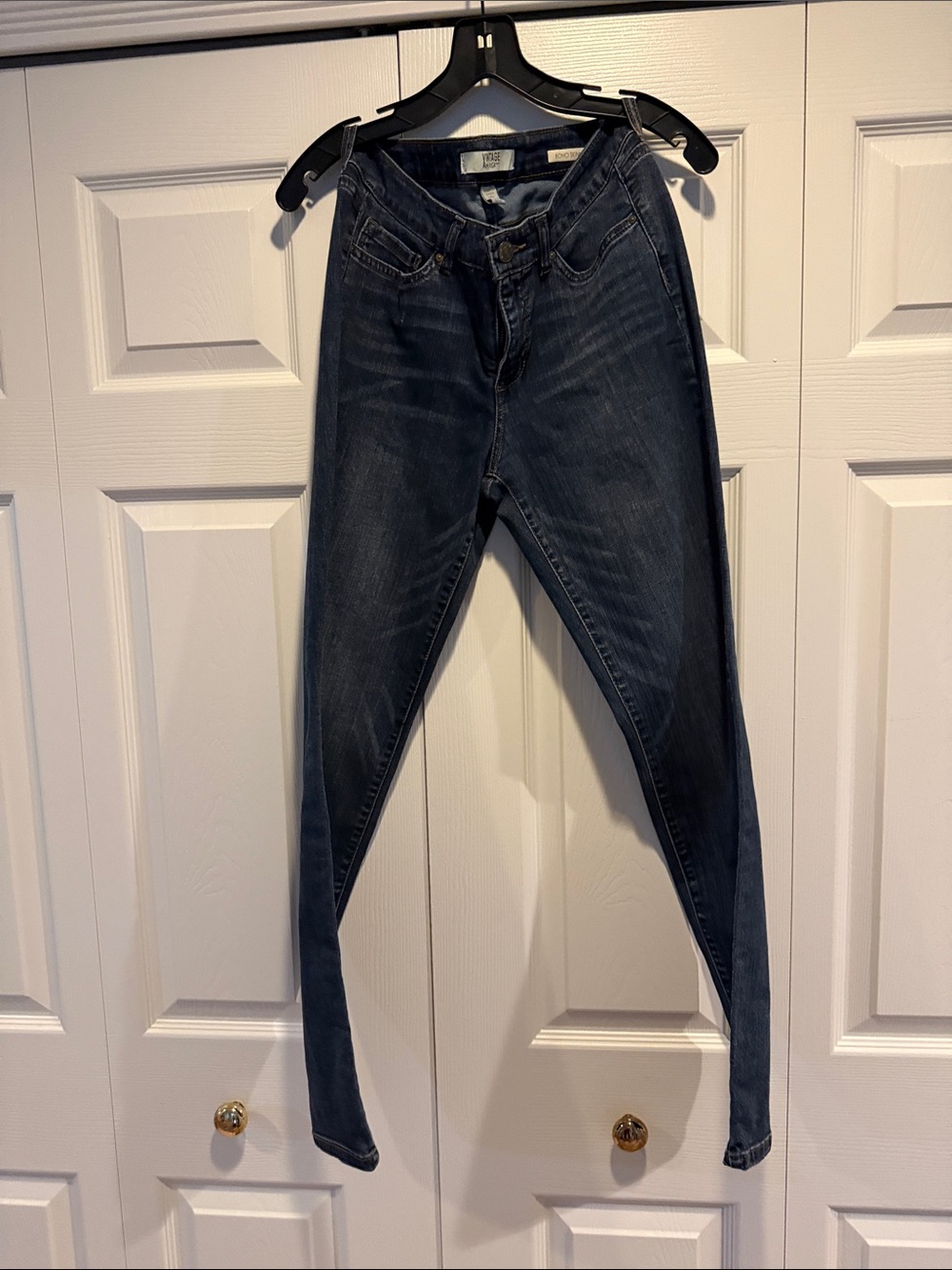 Vintage America Skinny Jeans in Dark Indigo..preowned